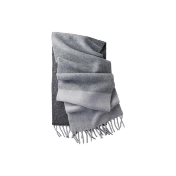UNIQLO Acrylic Knit Scarves Unisex Multicolor
