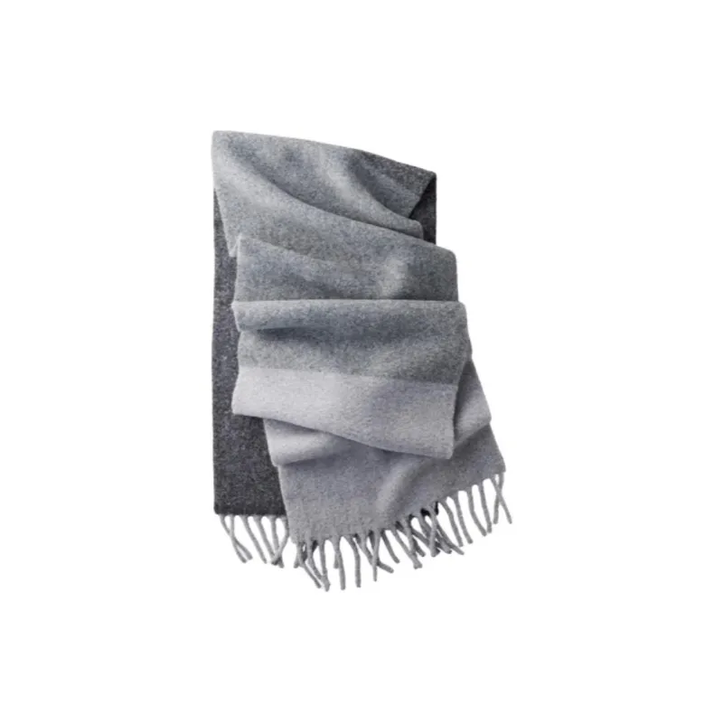 UNIQLO Acrylic Knit Scarves Unisex Multicolor-1
