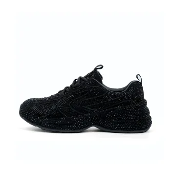 REBACCA Casual Shoes Women's Low Top Black/White