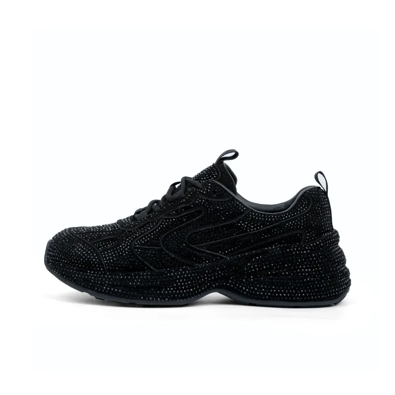 REBACCA Casual Shoes Women's Low Top Black/White-0