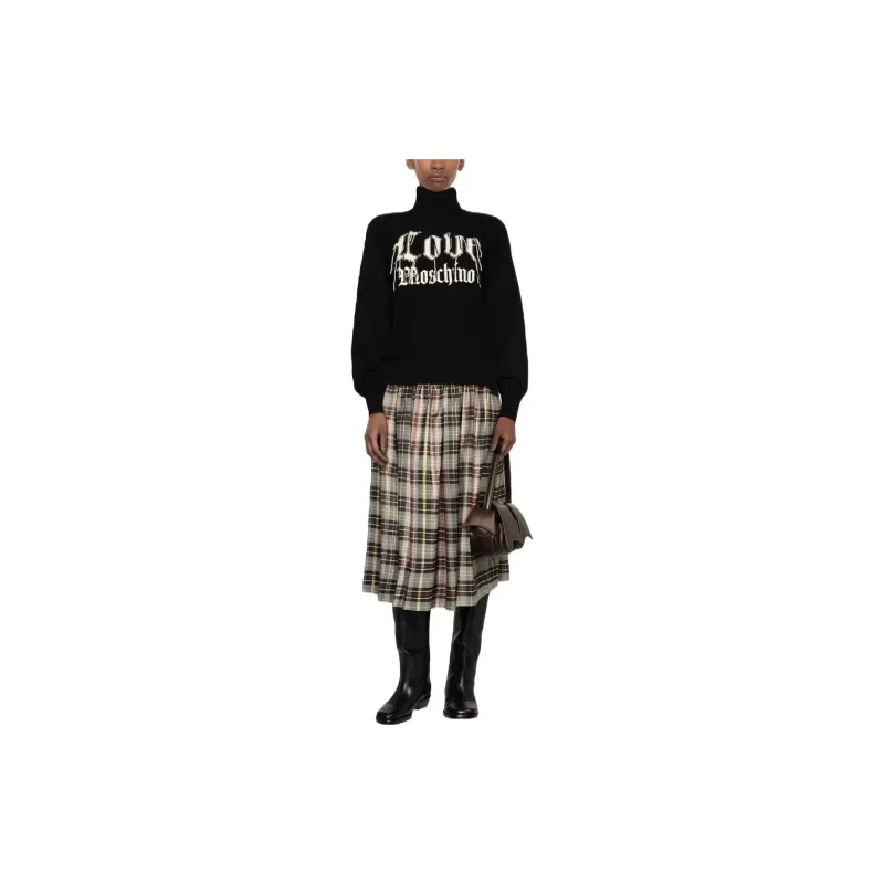 LOVE MOSCHINO FW22 Sweater Women's Black-2