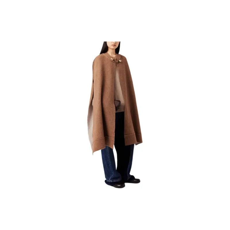 Stella McCartney Bauble Clasp Embellished Cape-2