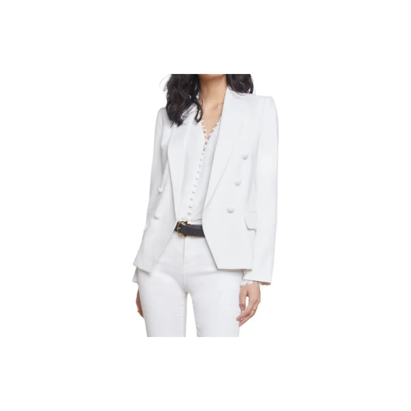L'AGENCE Business Suit Women's White-1
