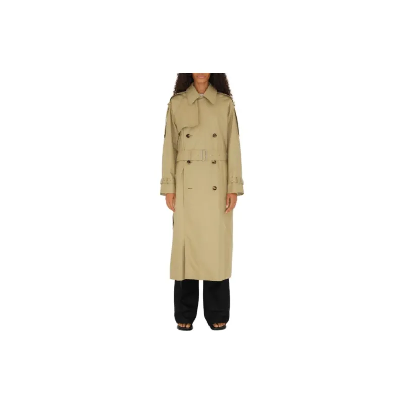 Burberry Trench Coat Women's Khaki-3