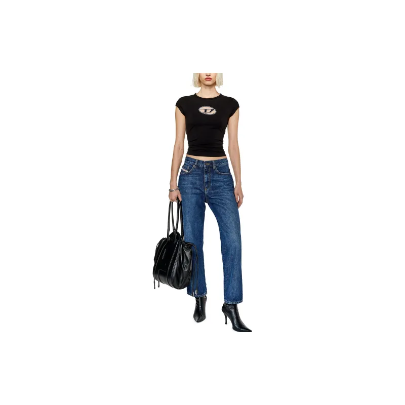 DIESEL 2016 D Air Boyfriend Logo Patch Jeans-4