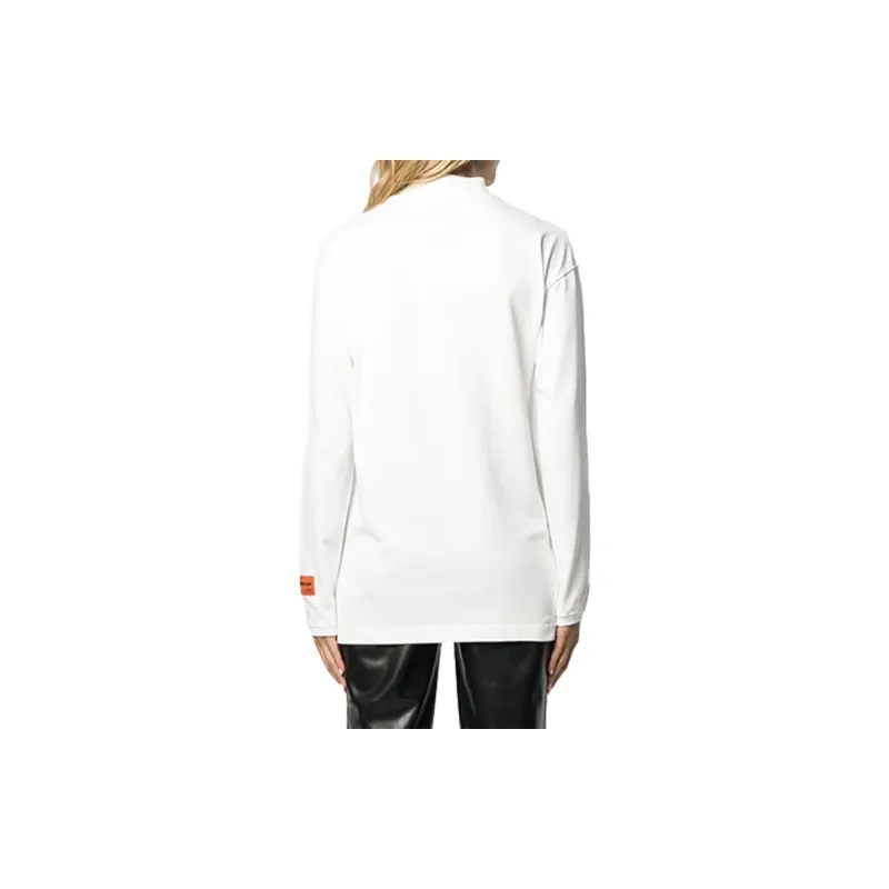 HERON PRESTON Loose Fit Knitwear Women's White-3