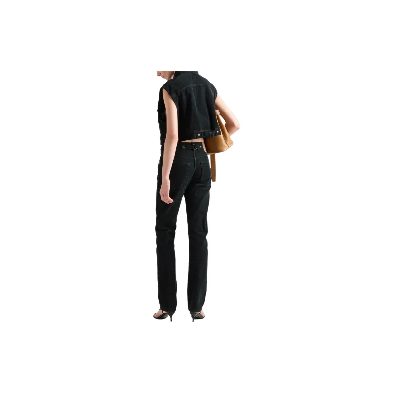 PRADA Corduroy Denim Vest-3