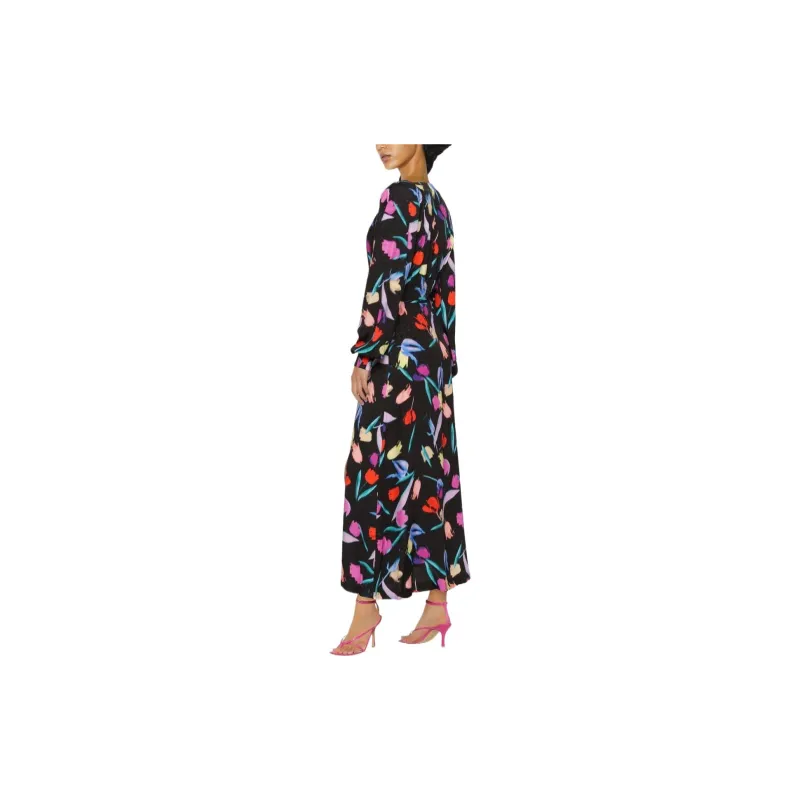 Rotate Long-Sleeved Dresses Women's Black-2
