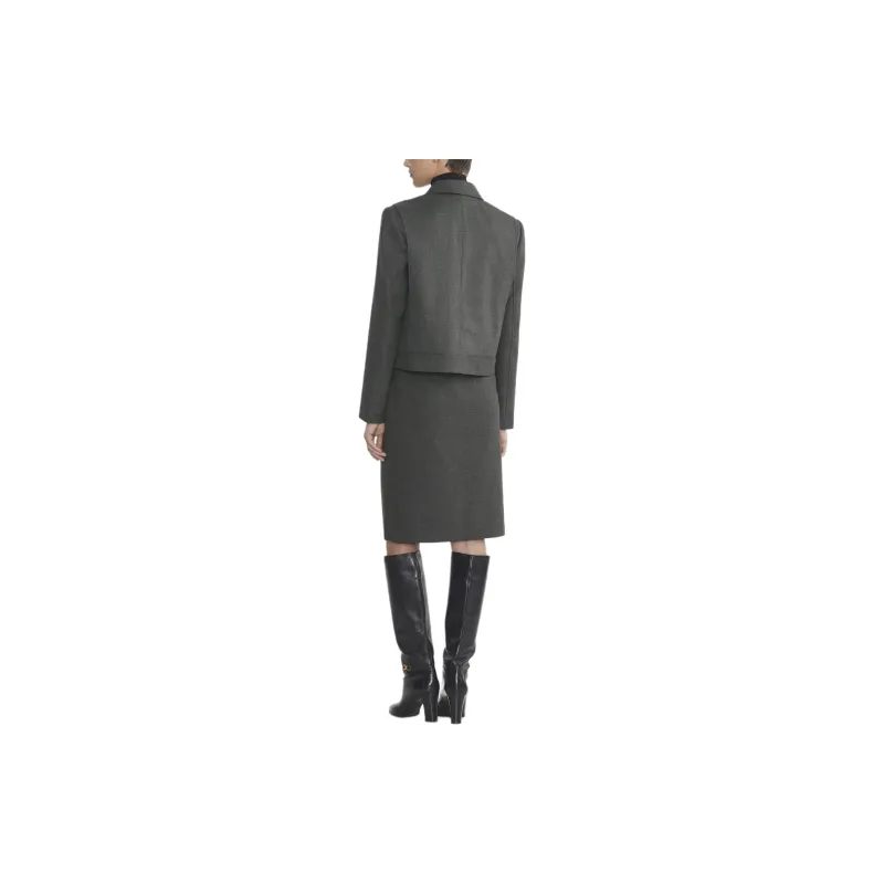 ARITZIA FW24 Wilfred Adelaide Jacket Jackets Coats Women's Heather Charcoal/Stone Phoebe Zhennan Charcoal-3