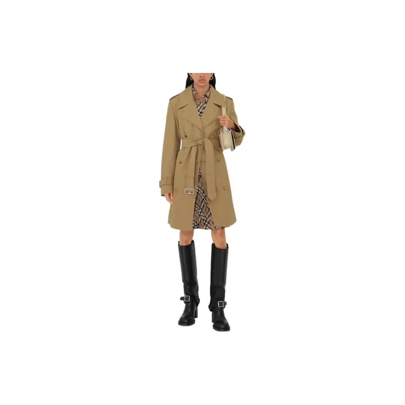 Burberry Mid length Trench Coat-2