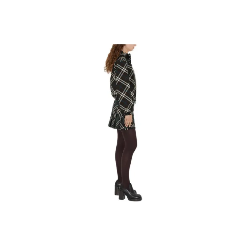 Burberry Checked Reversible Hooded Jacket-7