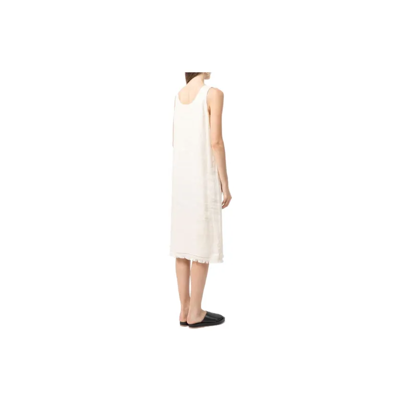 THEORY Sleeveless Dresses Women's White-2