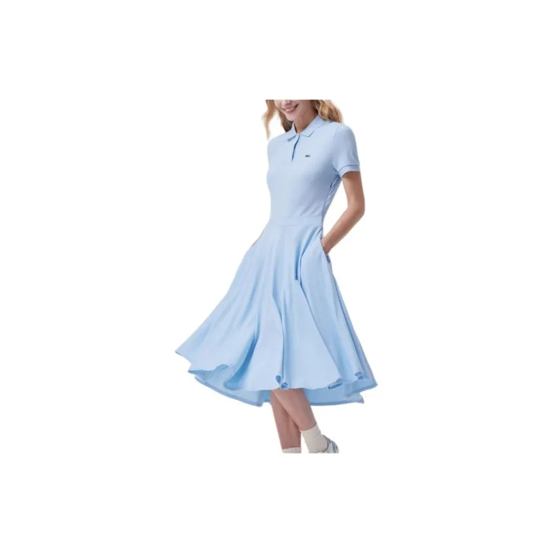 LACOSTE Short-Sleeved Dresses Women's-4