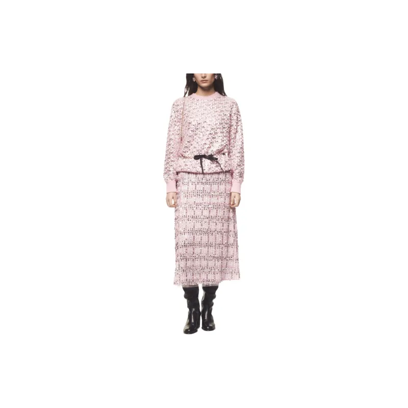 CHANEL 25B Sweater Women's Light Pink-1