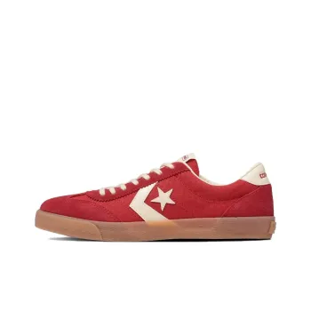 Converse Abrasion Resistant Low Top Skateboard Shoes Unisex Red