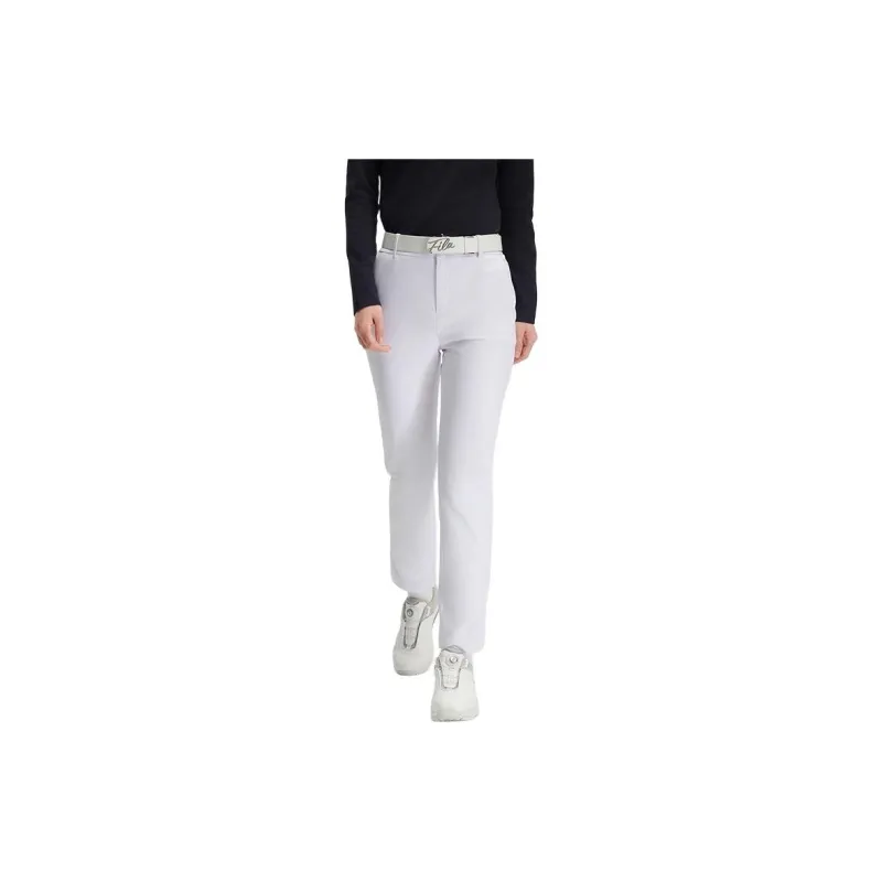 FILA Golf Series Casual Pants Women's Jade White-2