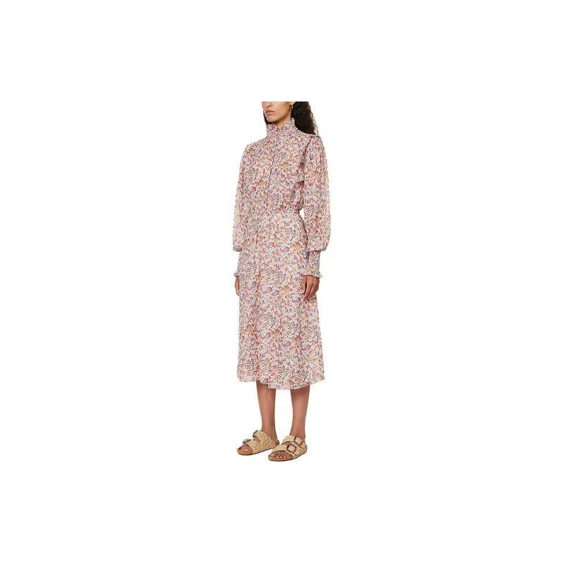ISABEL MARANT ETOILE Galoa Cotton Midi Dress-3