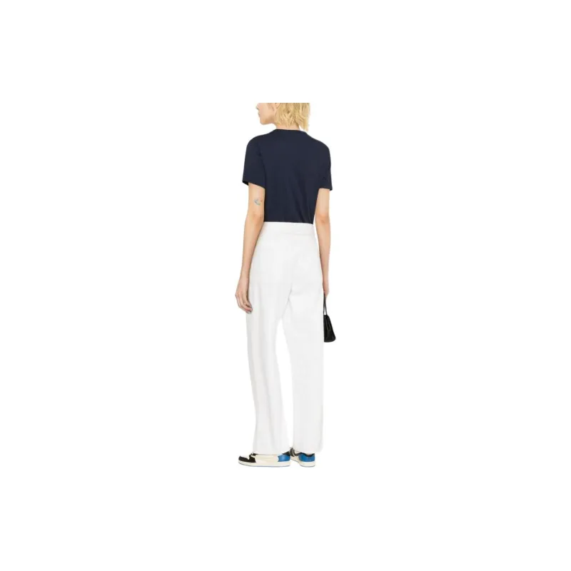 Maison Kitsune T Shirts Women's Purple-4