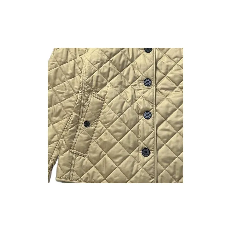 Burberry Puffer Jacket Women's Khaki-7