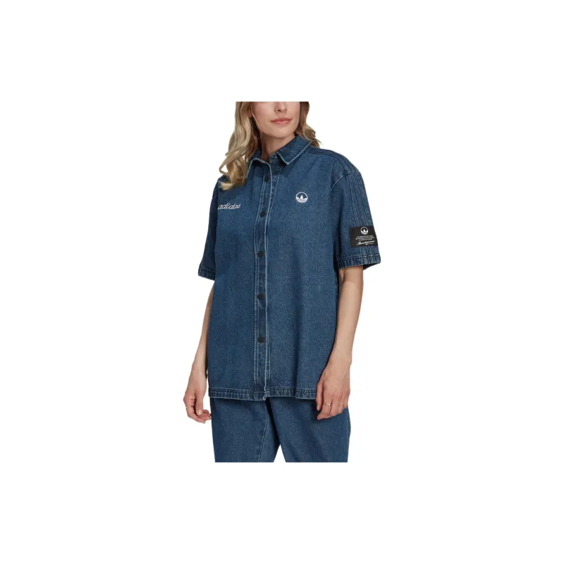 Adidas Originals Shirt Women's Blue-1