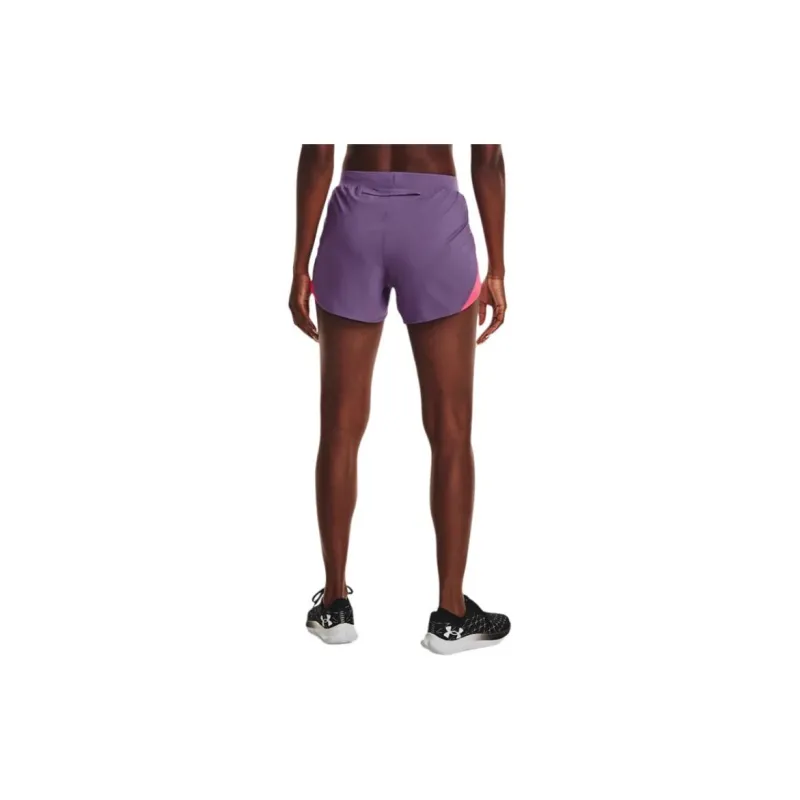 Under Armour UA Fly By Elite Casual Shorts Women's Dark Violet-3