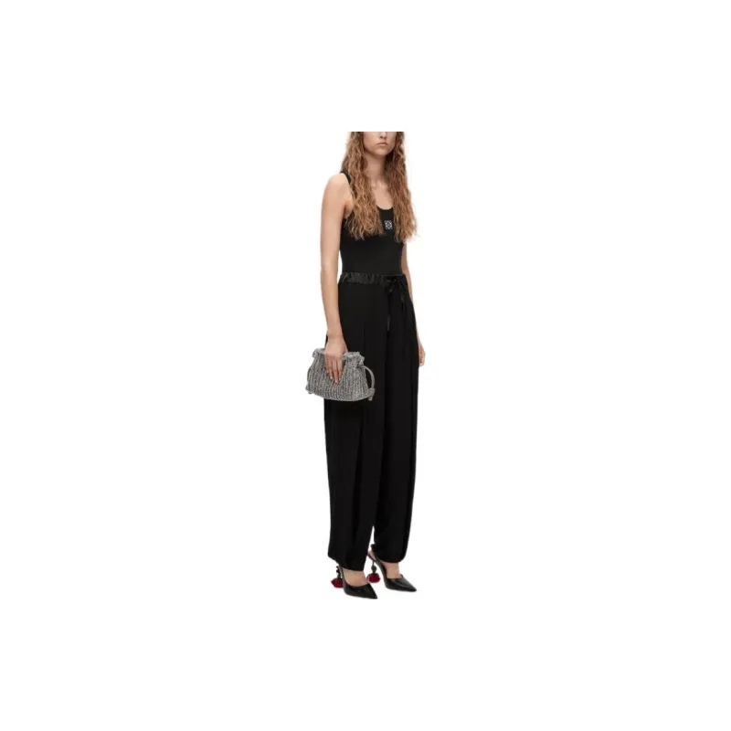 LOEWE Anagram Tank Top 'Black'-1