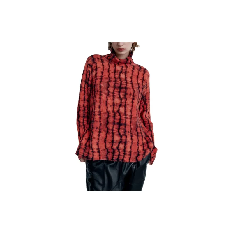 ZARA Knitwear Women's Strawberry Red-3