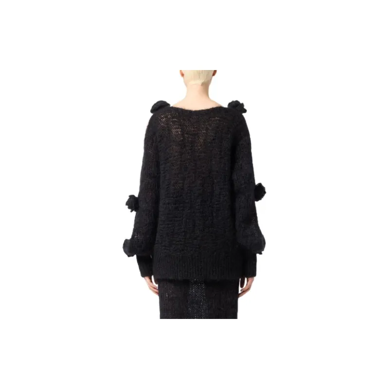 Blumarine 3D Rose Jumper-3