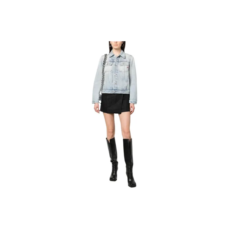 DIESEL Denim Jacket Women's Light Blue-1