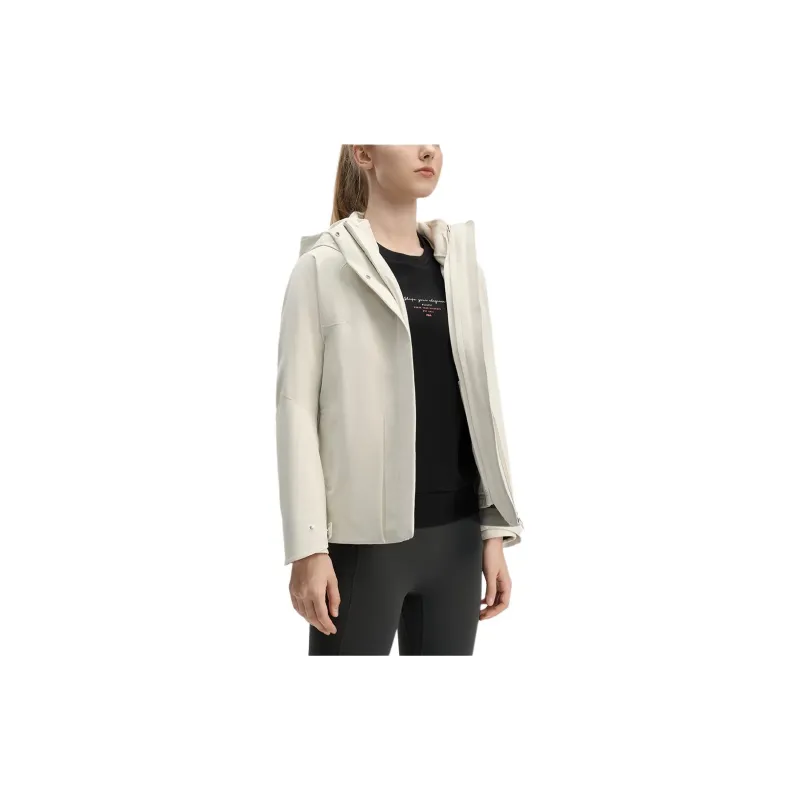 FILA Fitness Windbreaker Jacket Women's White-3