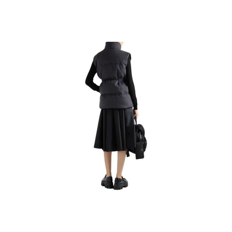 PRADA Belted Down padded Gilet-3