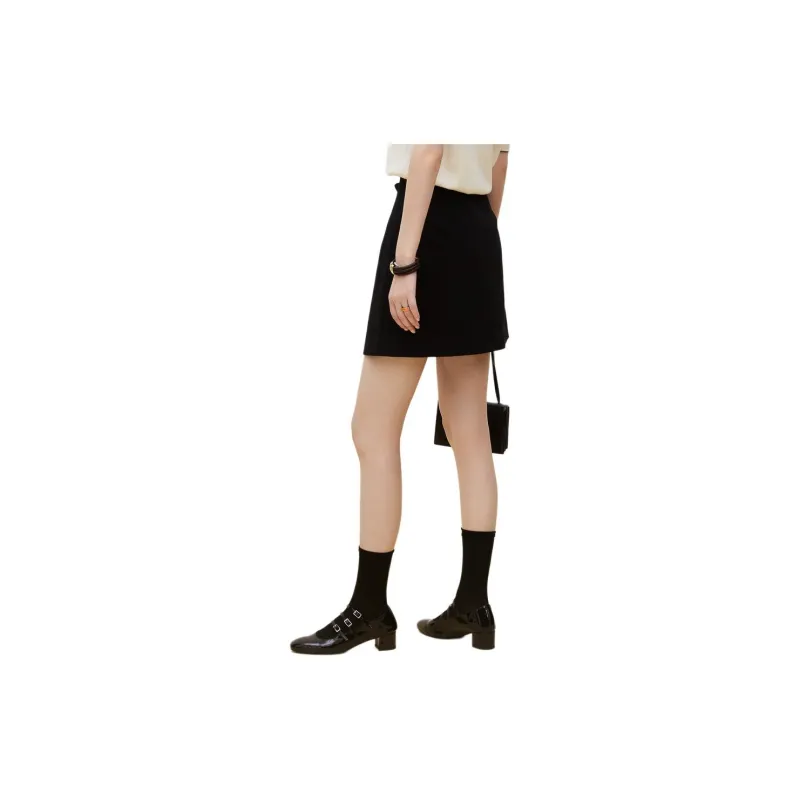 XG Casual Short Skirts Women's Black-2