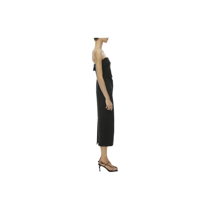 ARITZIA Babaton Eyecatcher Dress Sleeveless Dress Women's Black-4