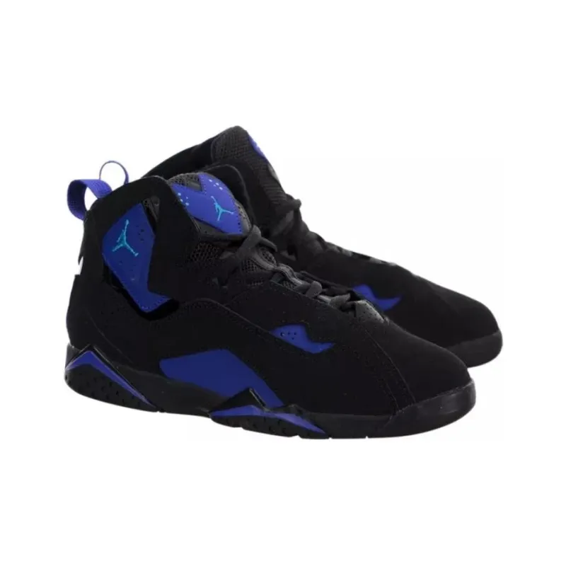Jordan True Flight Black Blue Lagoon-3