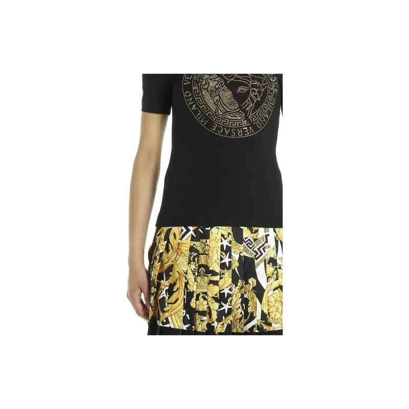 VERSACE T Shirts Women's Black-4