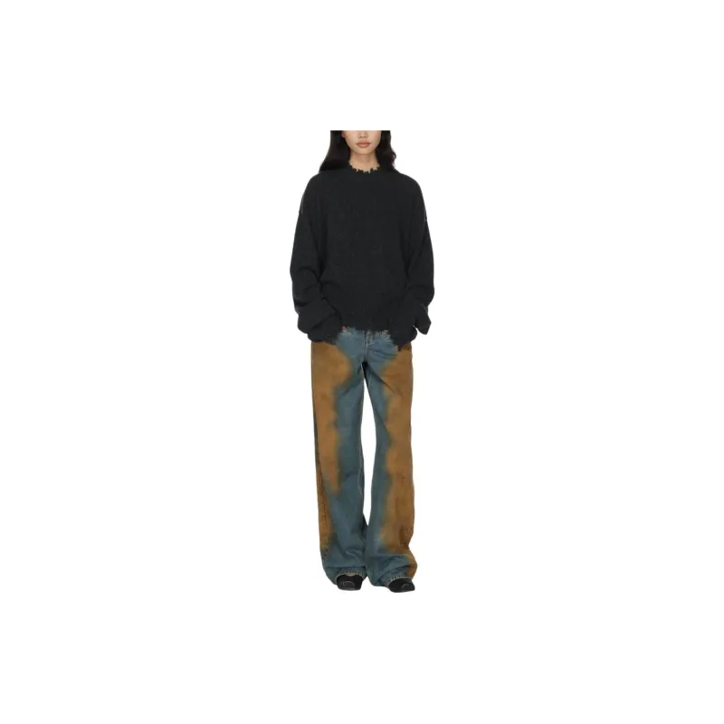 UMA WANG Raw Edge Drop Shoulder Jumper-2