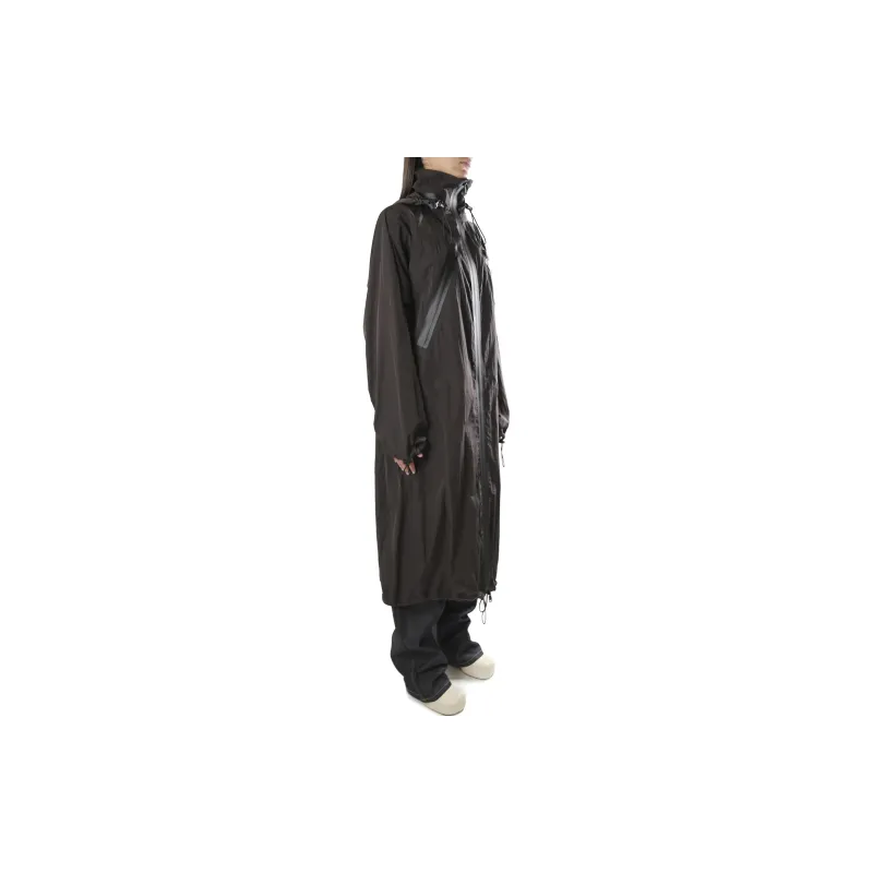 Bottega Veneta Zip Detailed Longline Coat-2
