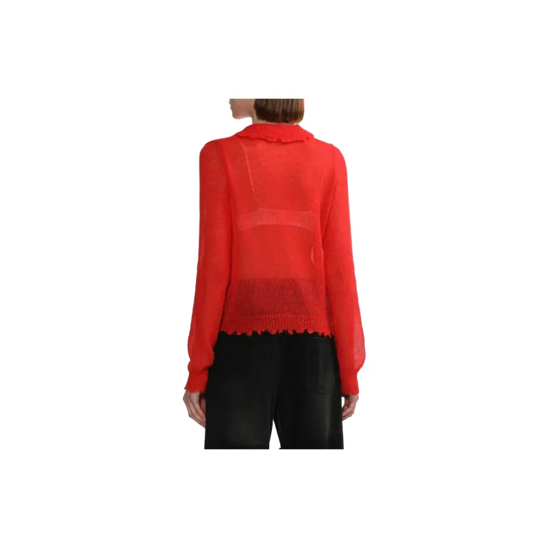 WE11DONE Sweaters Women's Red-4