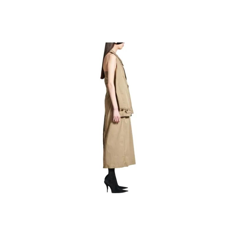 Balenciaga Suspended Trench Dress-3