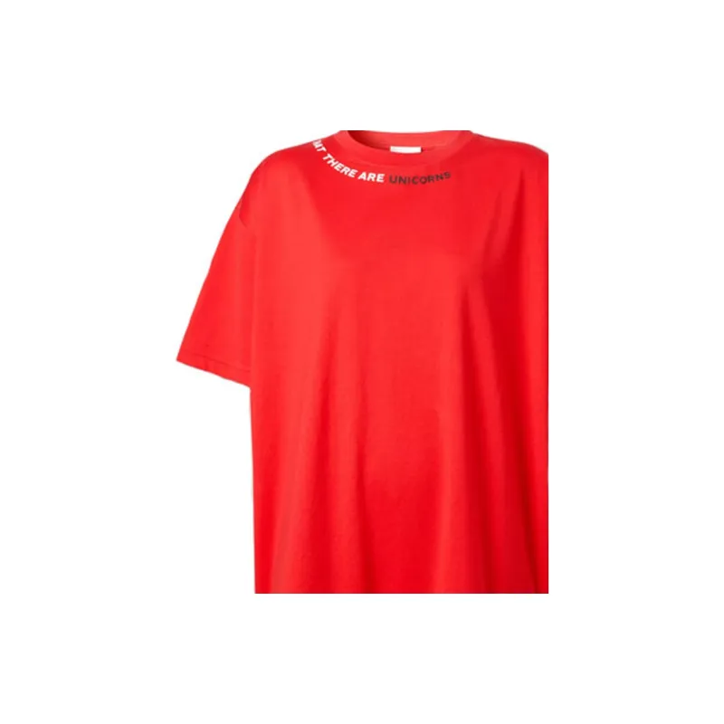 Burberry T Shirts Women's Red-4