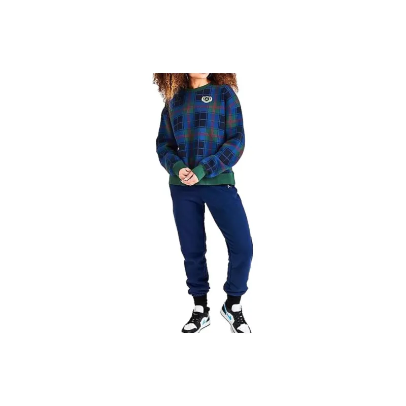 Jordan Sweatshirts Women's Blue-4