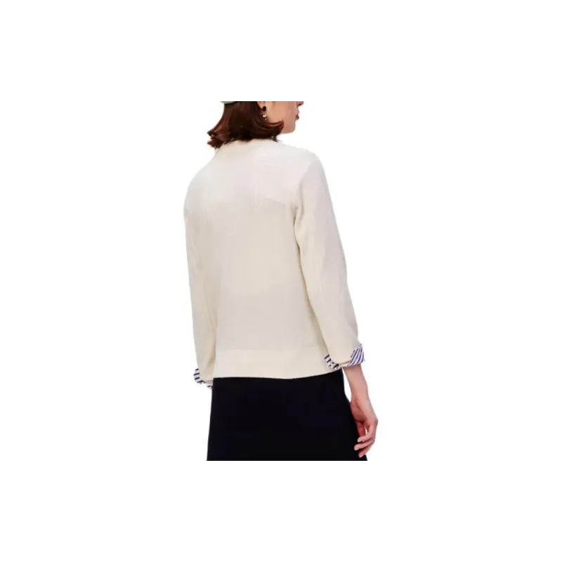 HAZZYS Sweater Women's Beige Yellow-1