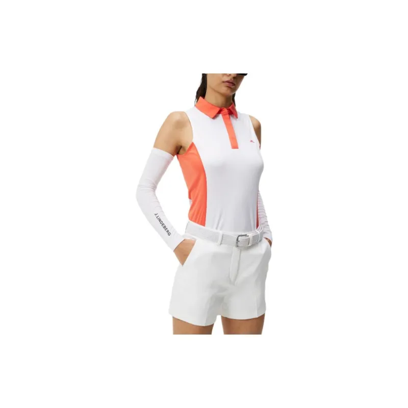 J.Lindeberg Polo Shirt Women's White-3