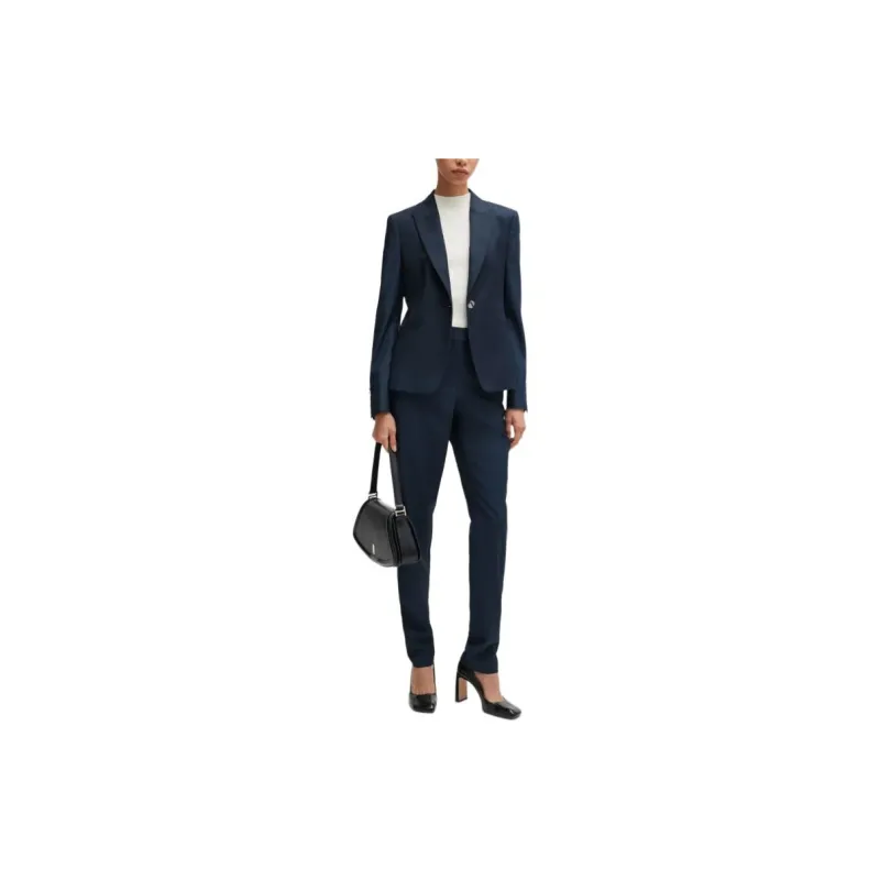HUGO BOSS Casual Pants Women's Blue-3