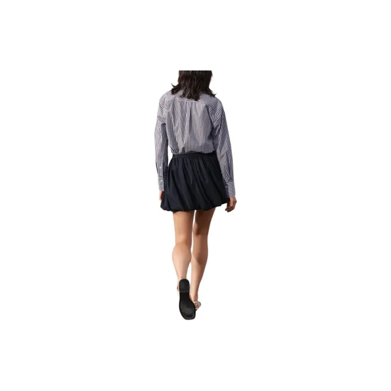 ZARA Casual Short Skirts Women's Blue-2