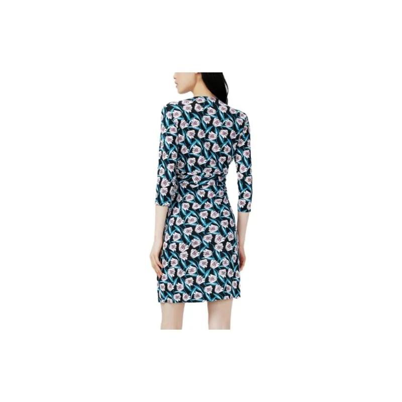 DVF Diane Von Furstenberg Floral print Silk Minidress-3