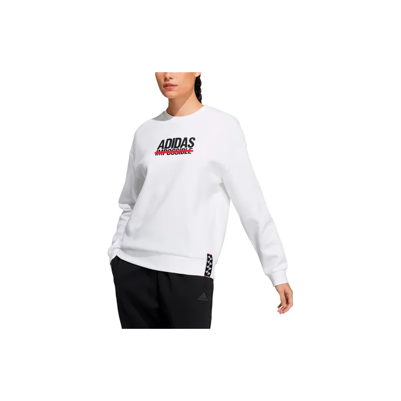 Adidas Sweatshirts Women's White-2