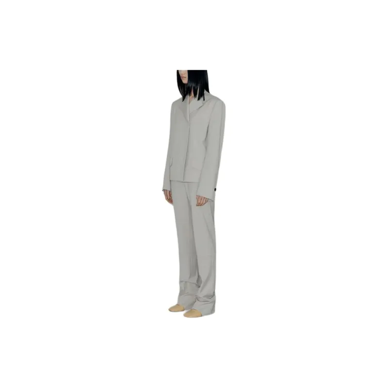 LOW CLASSIC Casual Pants Women's Khaki Beige-2