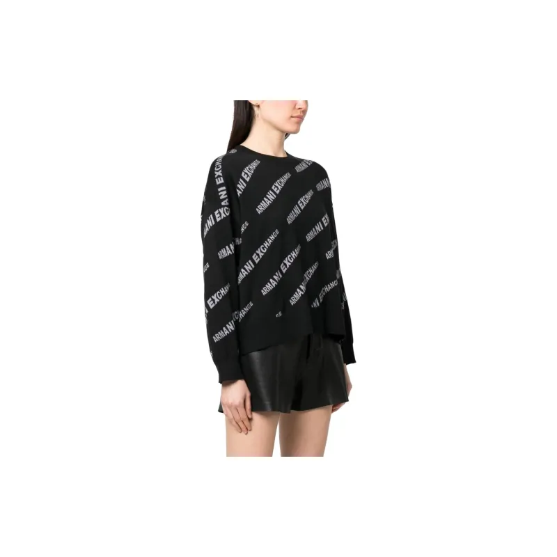 ARMANI EXCHANGE Sweatshirts Women's Black-3