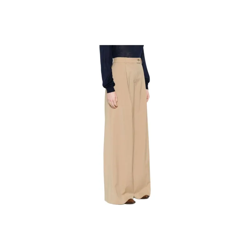 SportMax Mid rise Palazzo Trousers-3